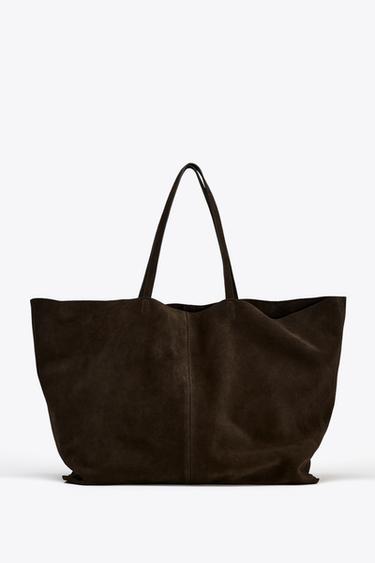 MAXI SHOPPER ANTE - Marrón de Zara - Imagen 0