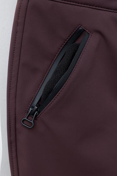 WATER-RESISTANT AND WINDPROOF TROUSERS RECCO® SYSTEM SKI COLLECTION - Brown by Zara - Image 4