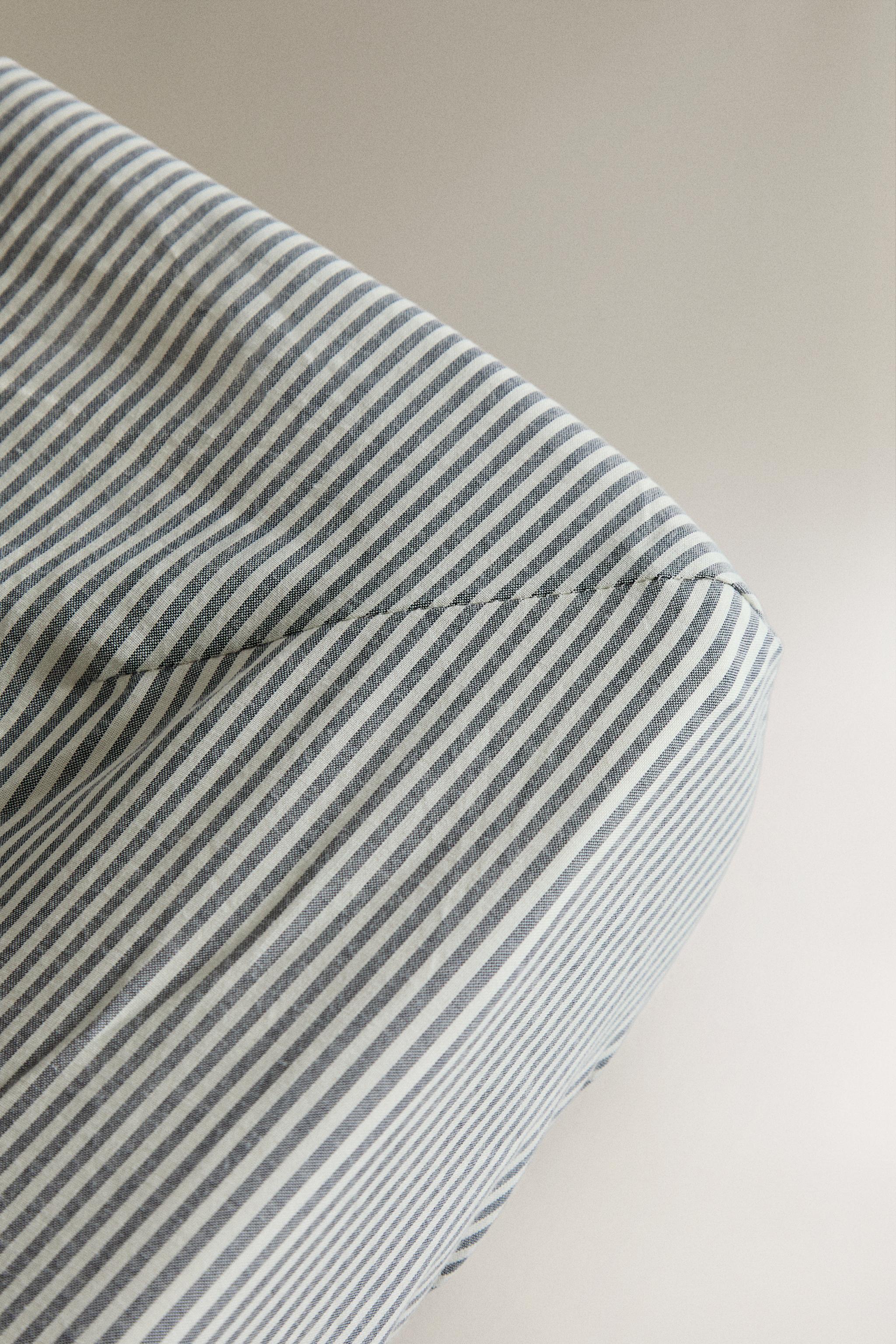 HOUSSE MATELAS À LANGER BÉBÉ RAYURES