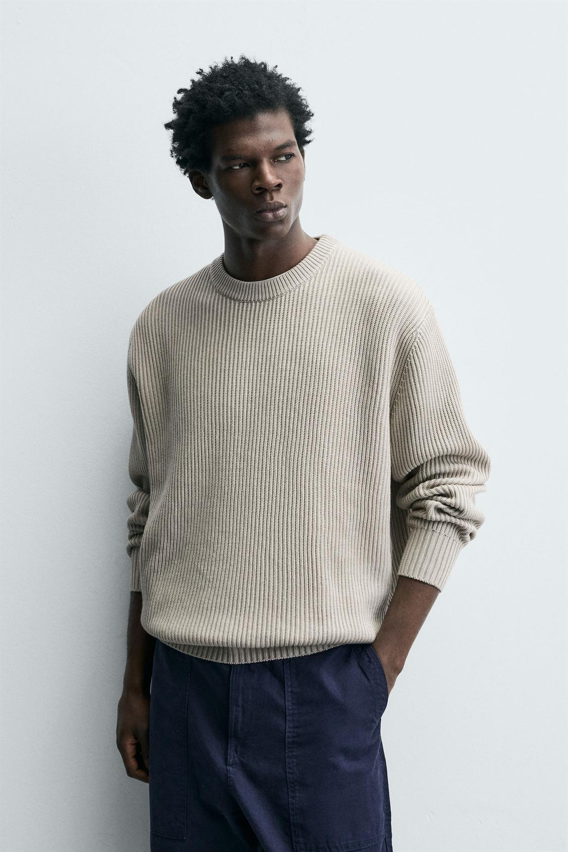 PURL KNIT JUMPER