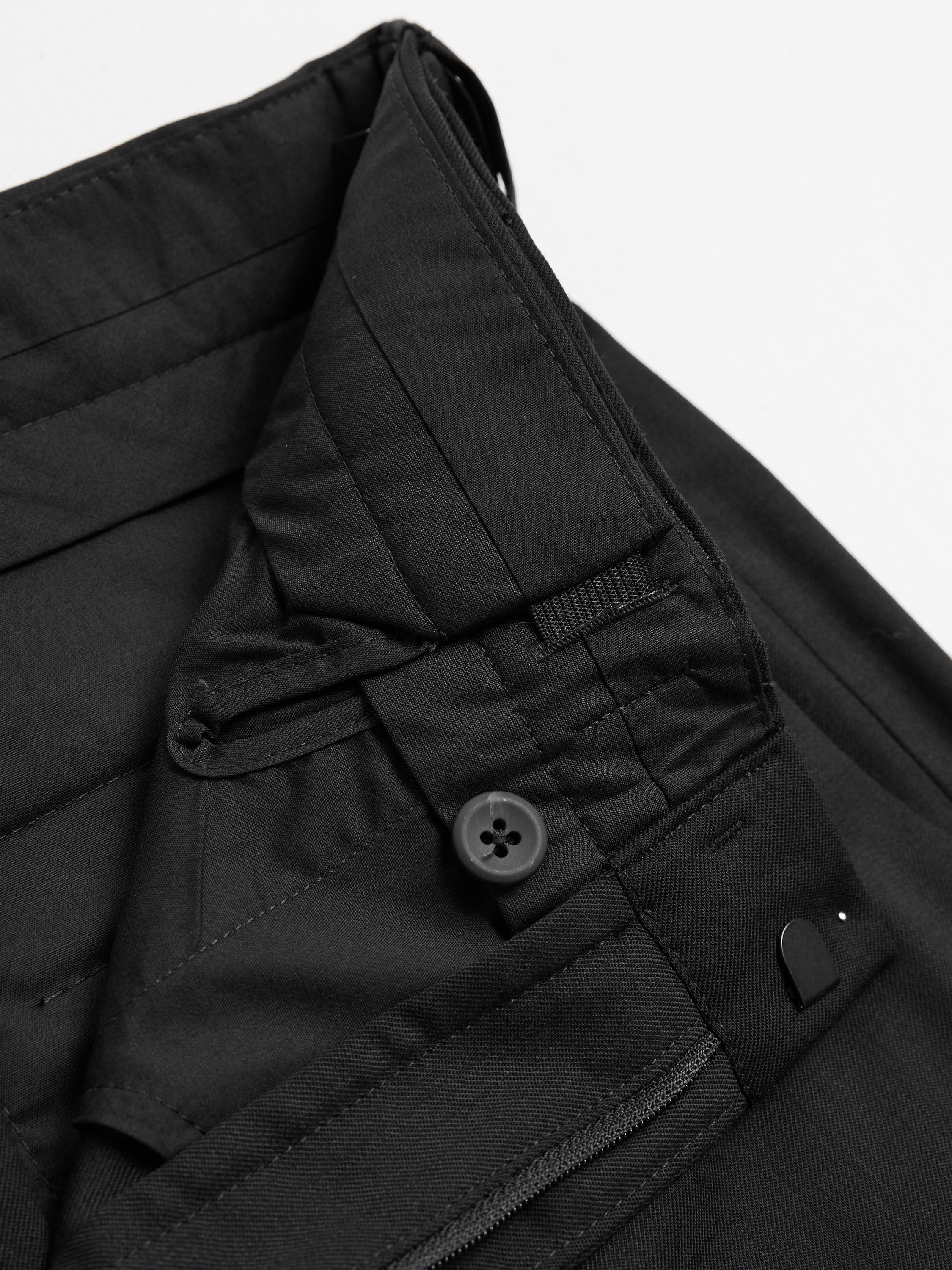 Comfort waist trousers with interior elastic