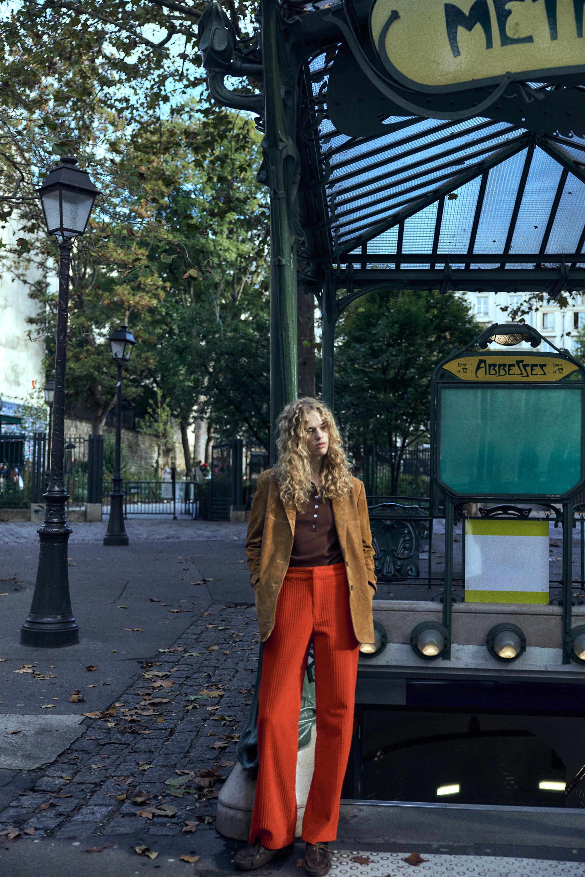 SUEDE BLAZER - Light camel | ZARA Australia