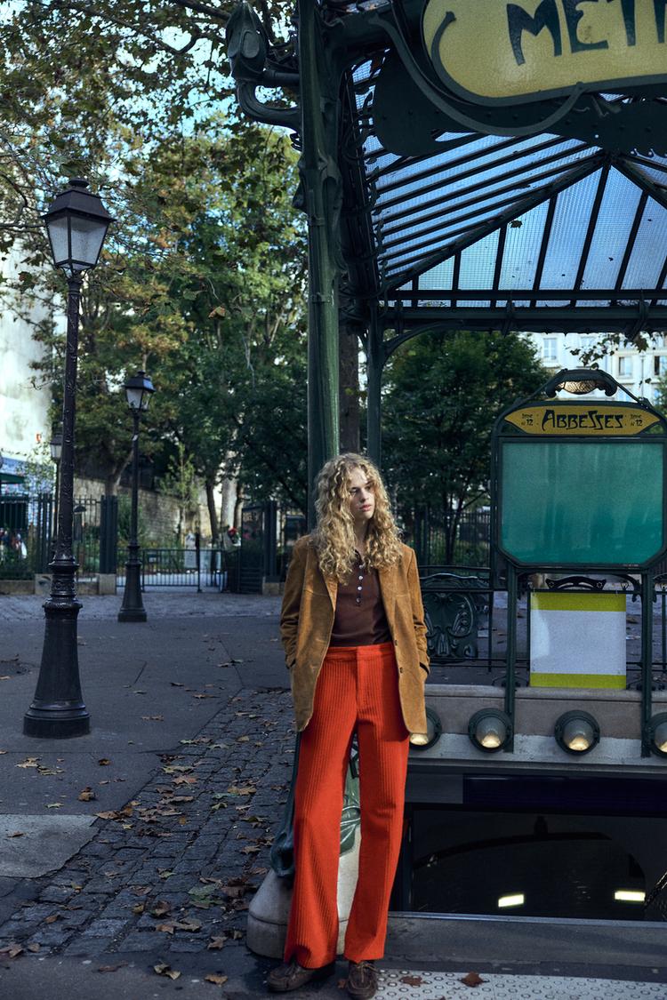 SUEDE BLAZER Light camel ZARA Australia