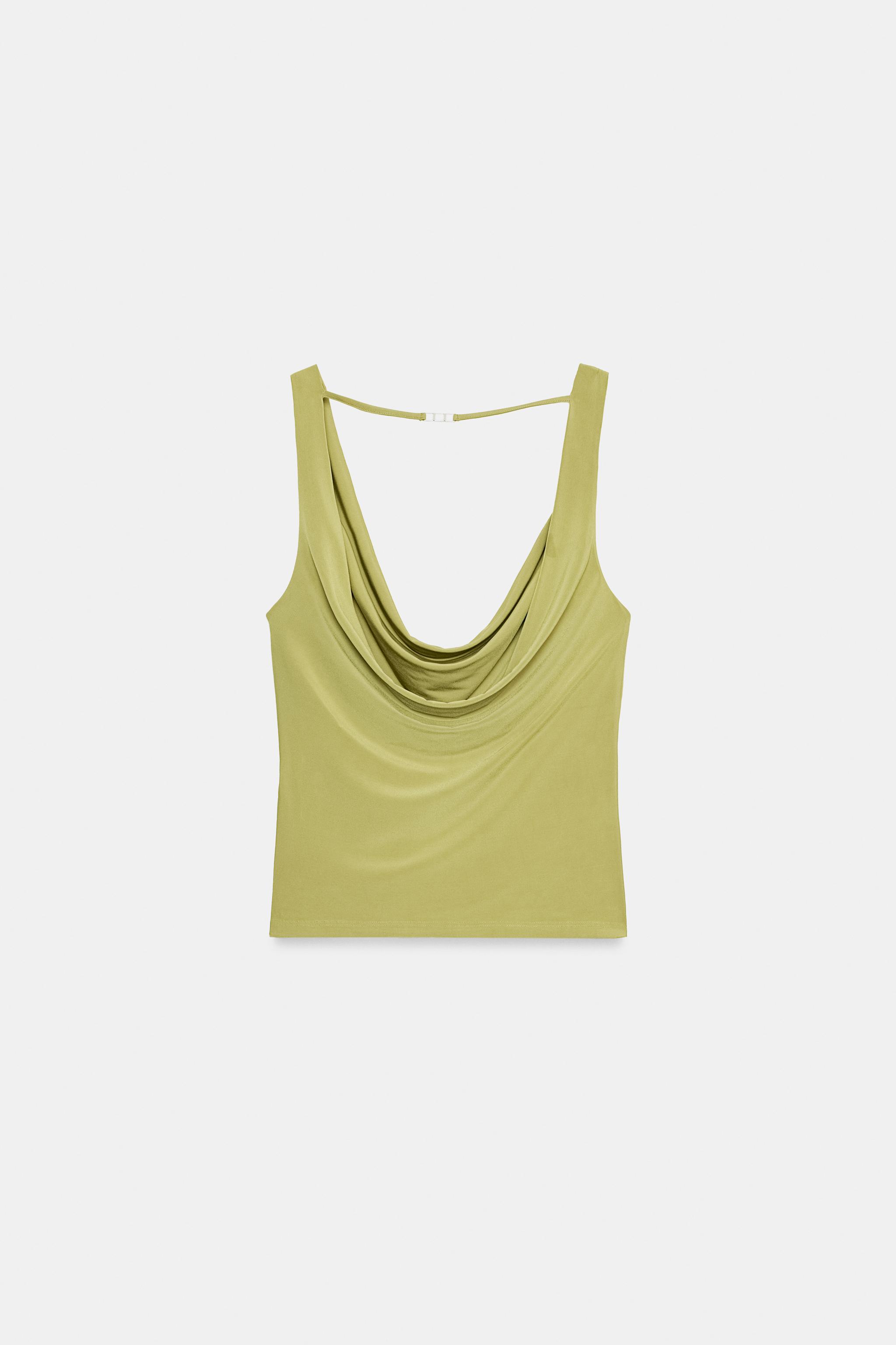 DRAPED DETAIL TOP