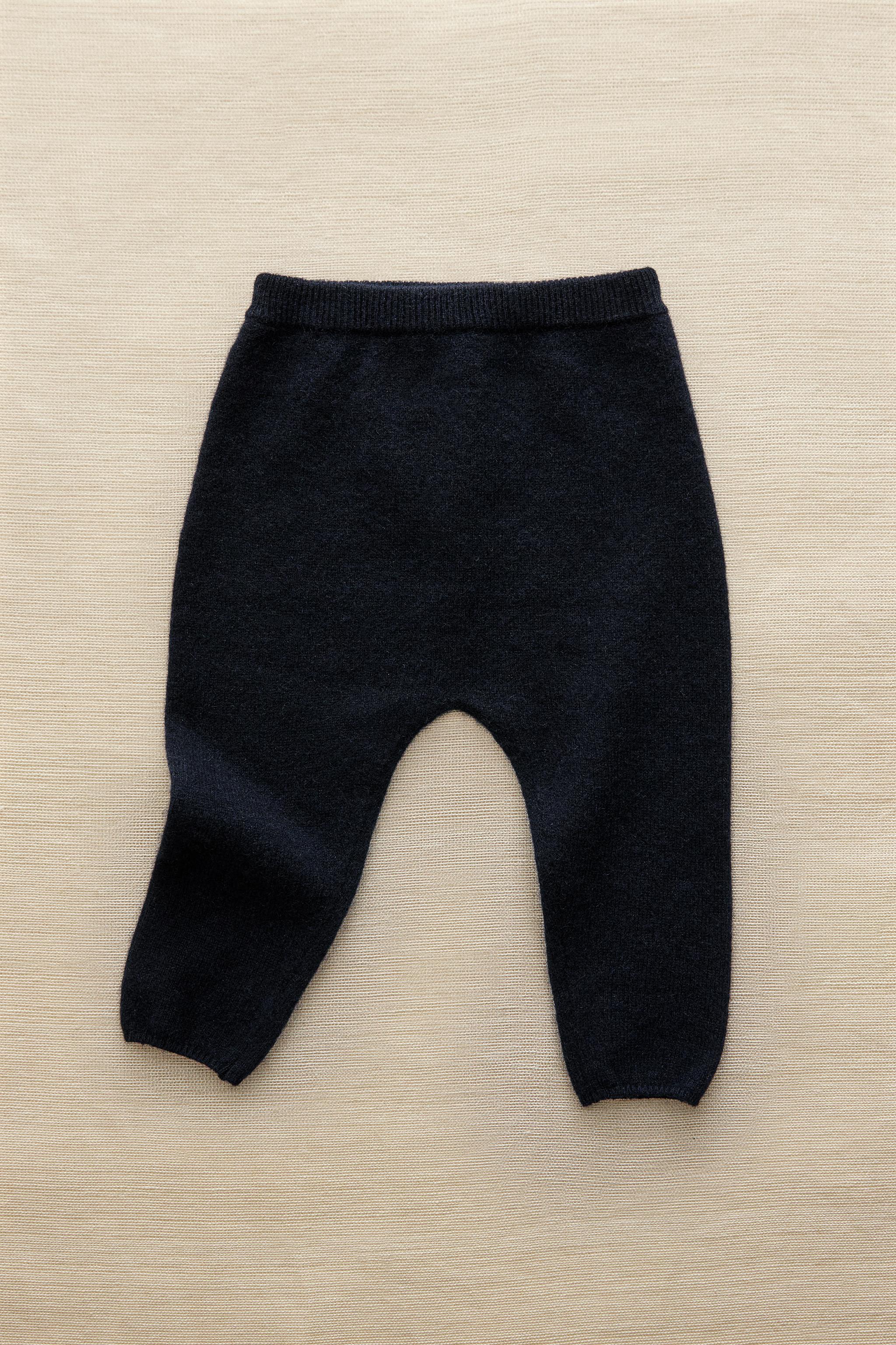 PANTALON À PIEDS BÉBÉ CACHEMIRE