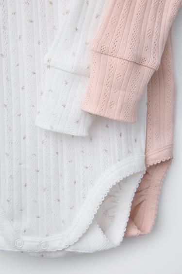2-PACK OF ADJUSTABLE BODYSUITS - Pink by Zara - Image 4