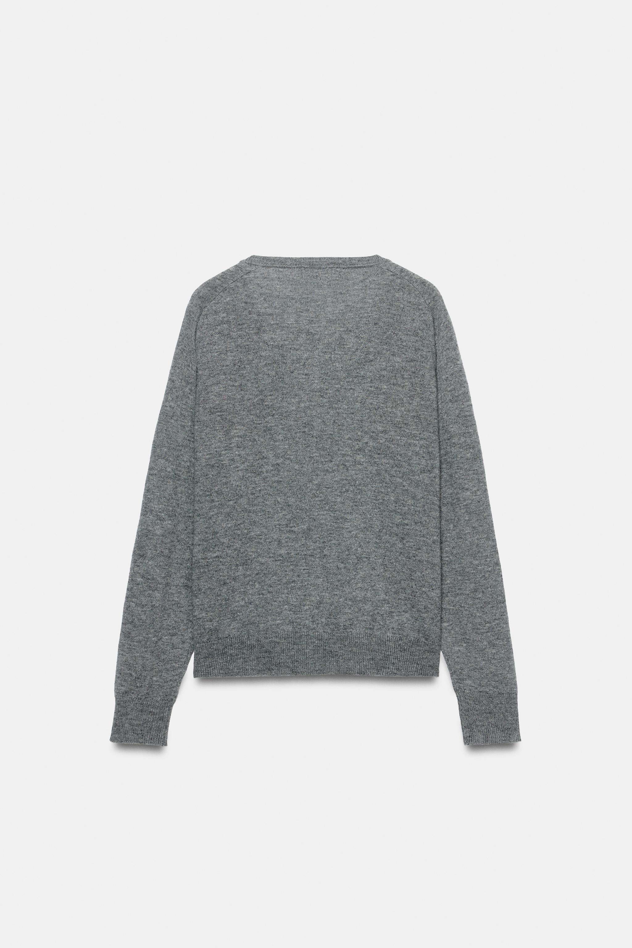 PULL EN LAINE À LOSANGES