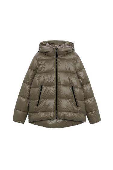 HOODED PUFFER JACKET