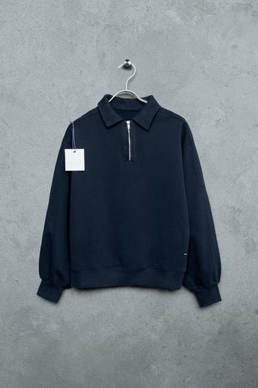 STORIESZ - POLO BLUZË ME ZINXHIR - E kaltër nga Zara