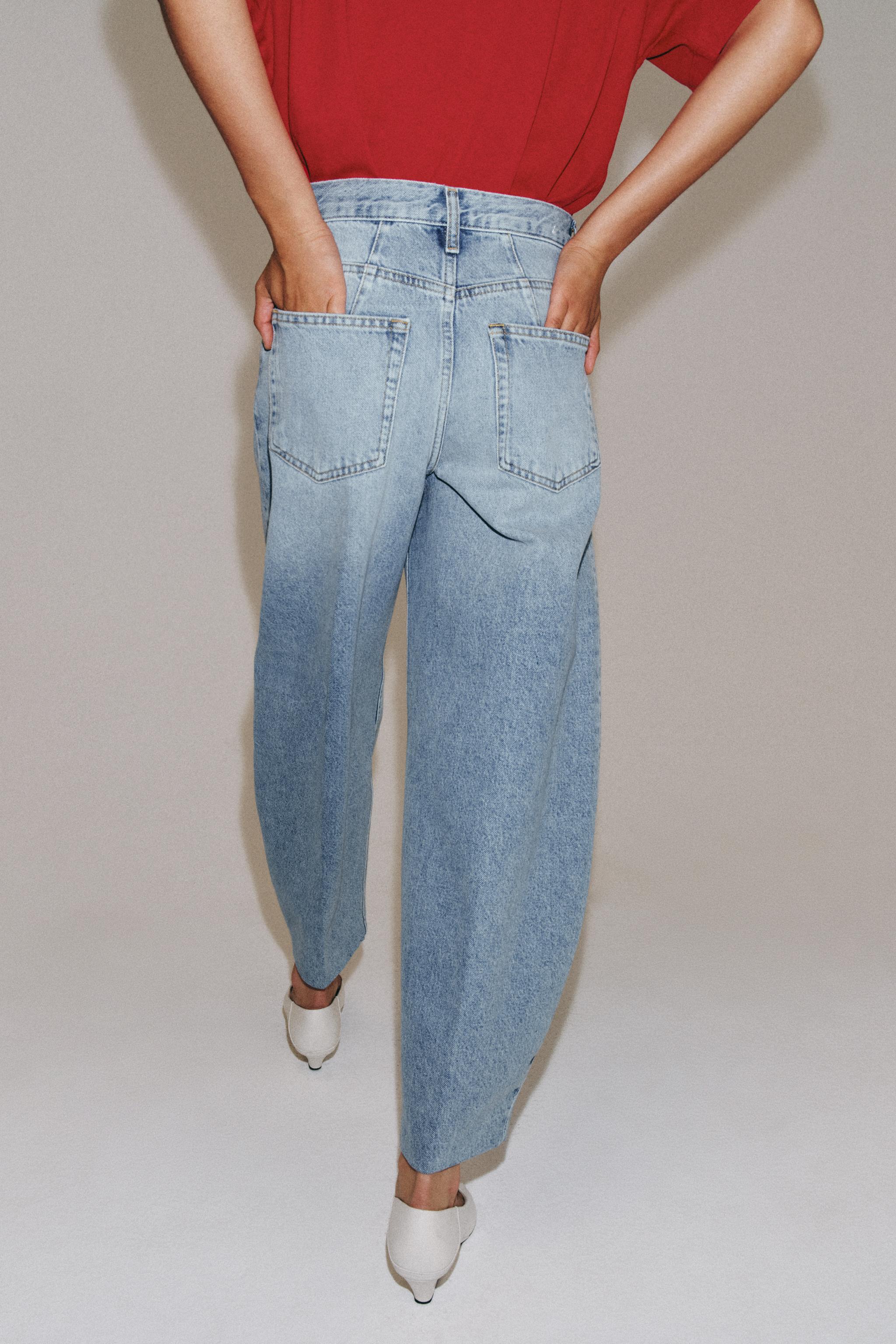 ZW COLLECTION YÜKSEK BEL TAPERED JEAN - Görsel 3