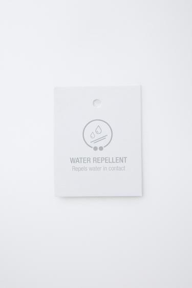 ABRIGO ANIMAL PRINT WATER REPELLENT - Rosado de Zara