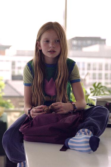 2-PACK OF STRIPED AND FLORAL SOCKS - Green by Zara