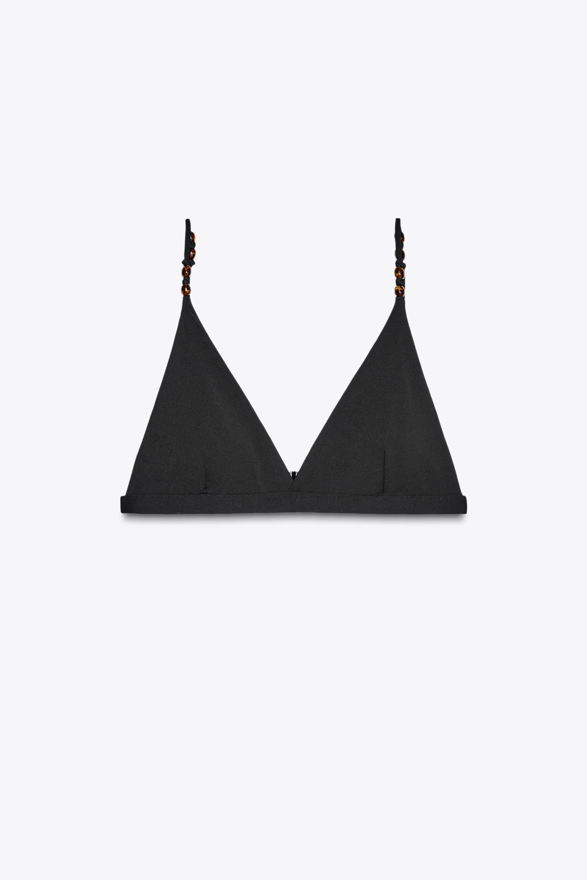 ZARA ノット＆ボール ビキニトップ 0167/046 ノット＆ボール ビキニトップ - ブラック | ZARA Japan / 日本