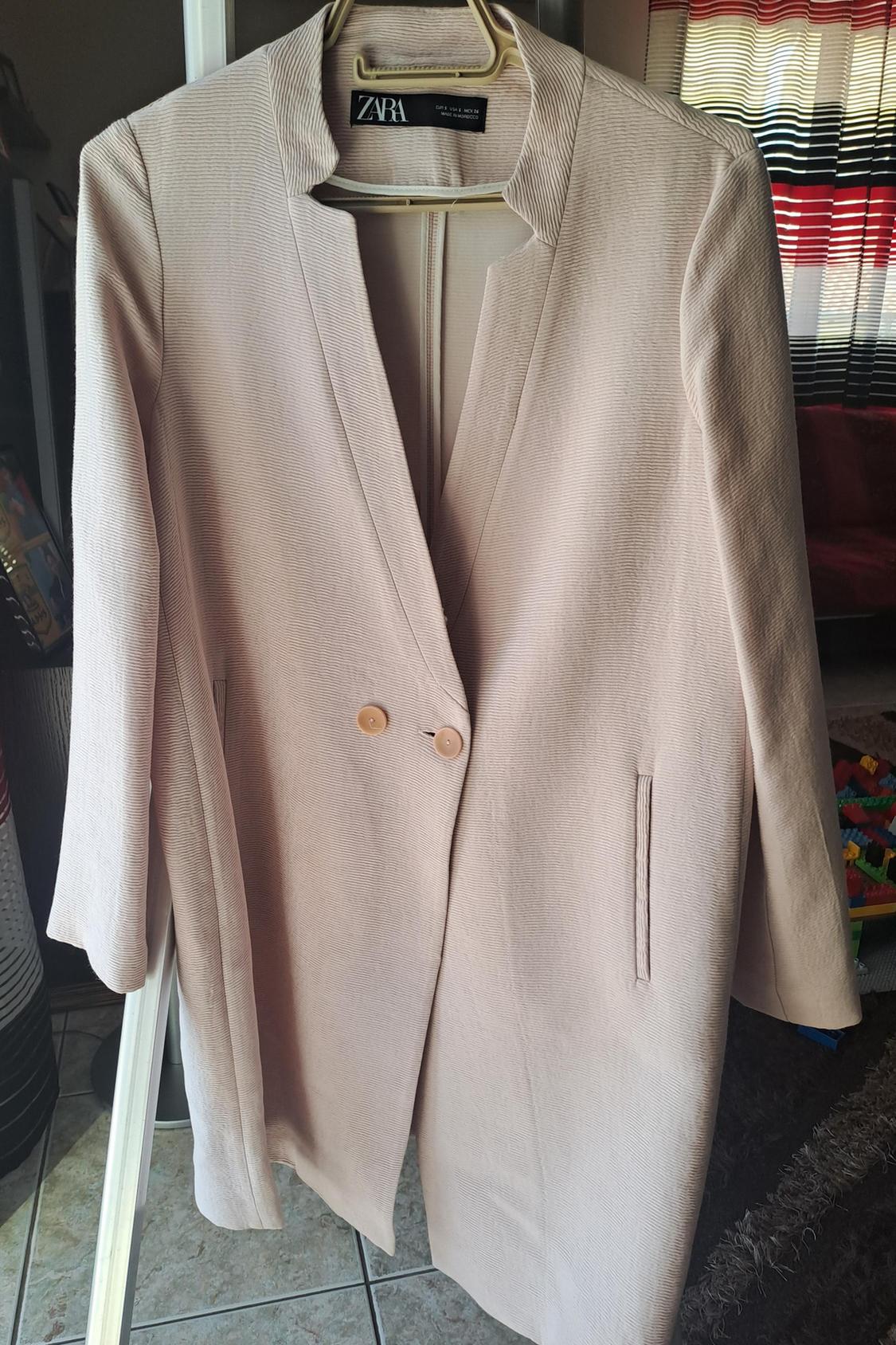 TEXTURED FROCK COAT