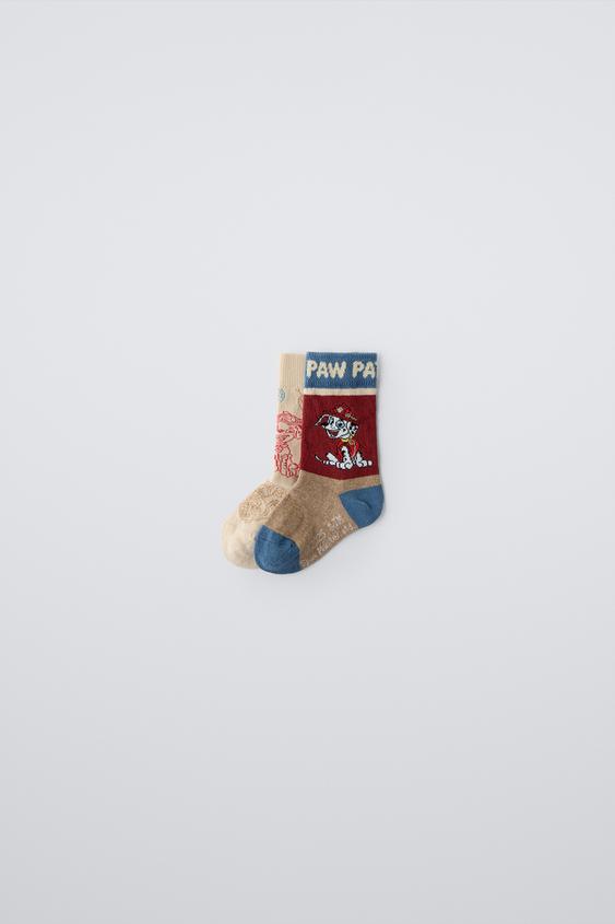 2-PACK OF PAW PATROL™ SOCKS - Blue | ZARA United Kingdom