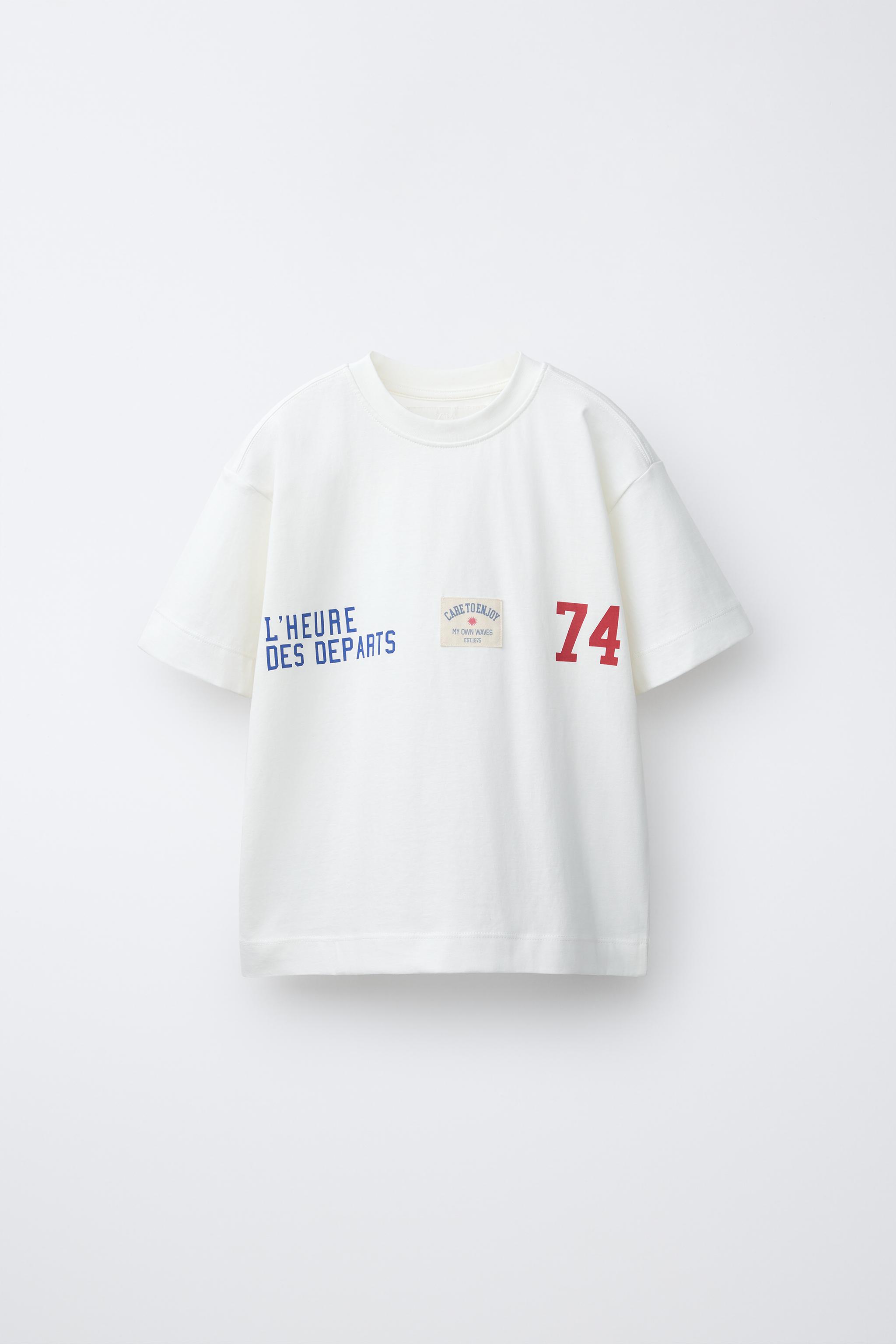 T-SHIRT JOGGING À INSCRIPTION