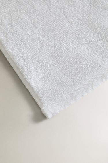 (700 GXM²) SERVIETTE DE BAIN COTON EXTRA-DOUX - Blanc de Zara - Image 2
