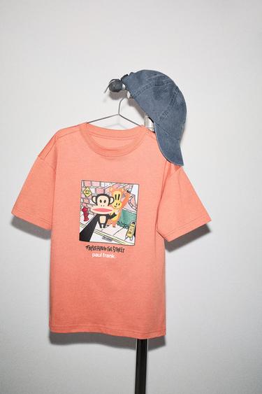 PAUL FRANKâ„¢ PRINTED T-SHIRT - Russet by Zara