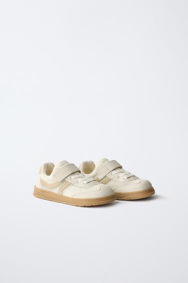 TENNIS BAREFOOT RÉSILLE - Beige clair de Zara - Image 1