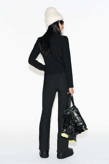 VESTE RESPIRANTE DÉPERLANTE SKI COLLECTION - Noir de Zara - Image 4