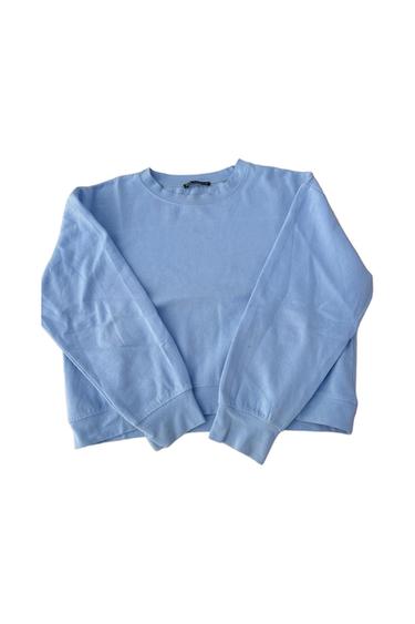 SUDADERA AZUL BÁSICA