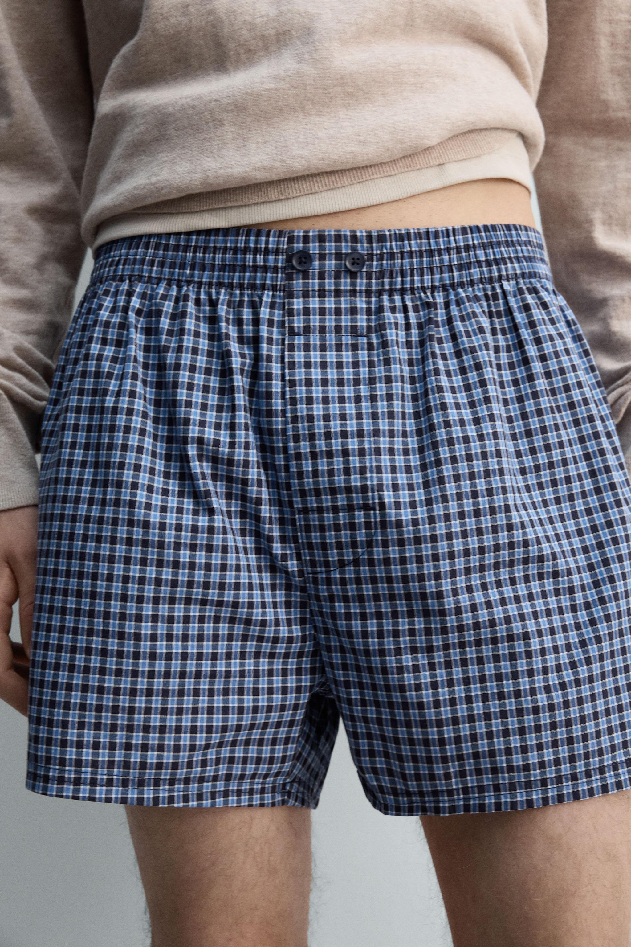 【日本入手困難】Checked poplin boxer shorts ショートパンツ Poplin PJ Boxer Shorts | Gap