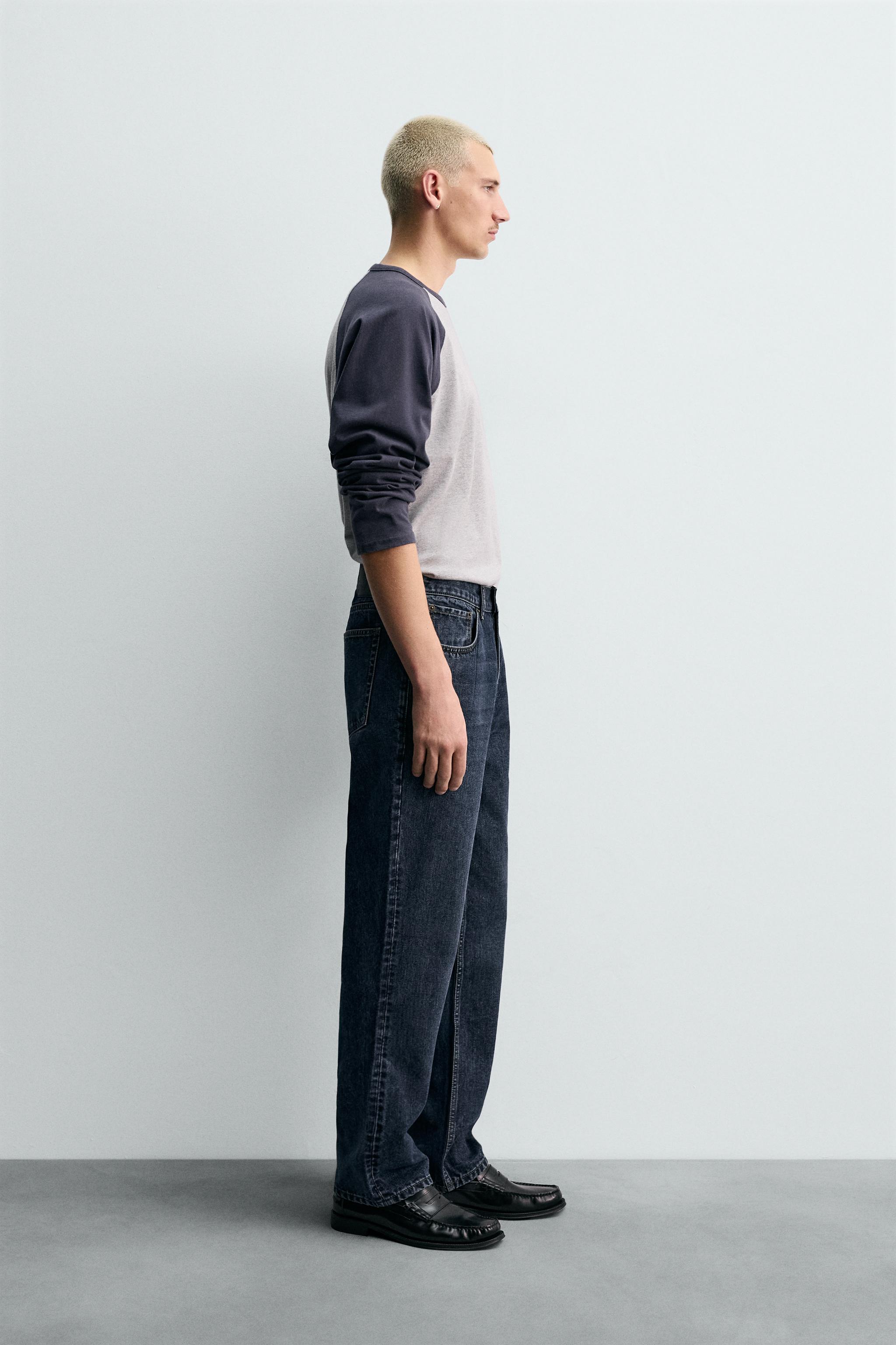 COTTON - WOOL STRAIGHT FIT JEANS