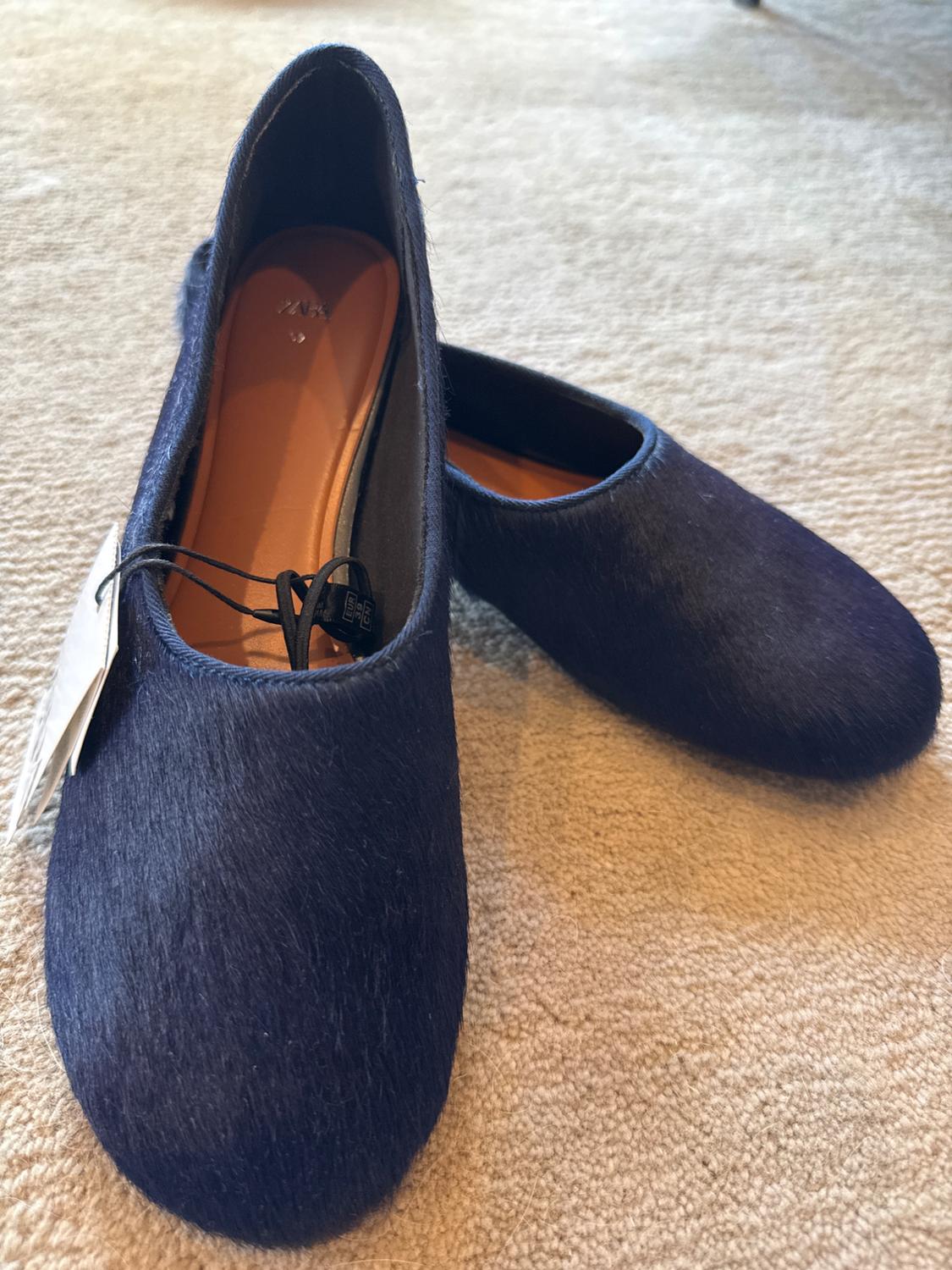 FURSKIN LEATHER BALLET FLATS - Image 7