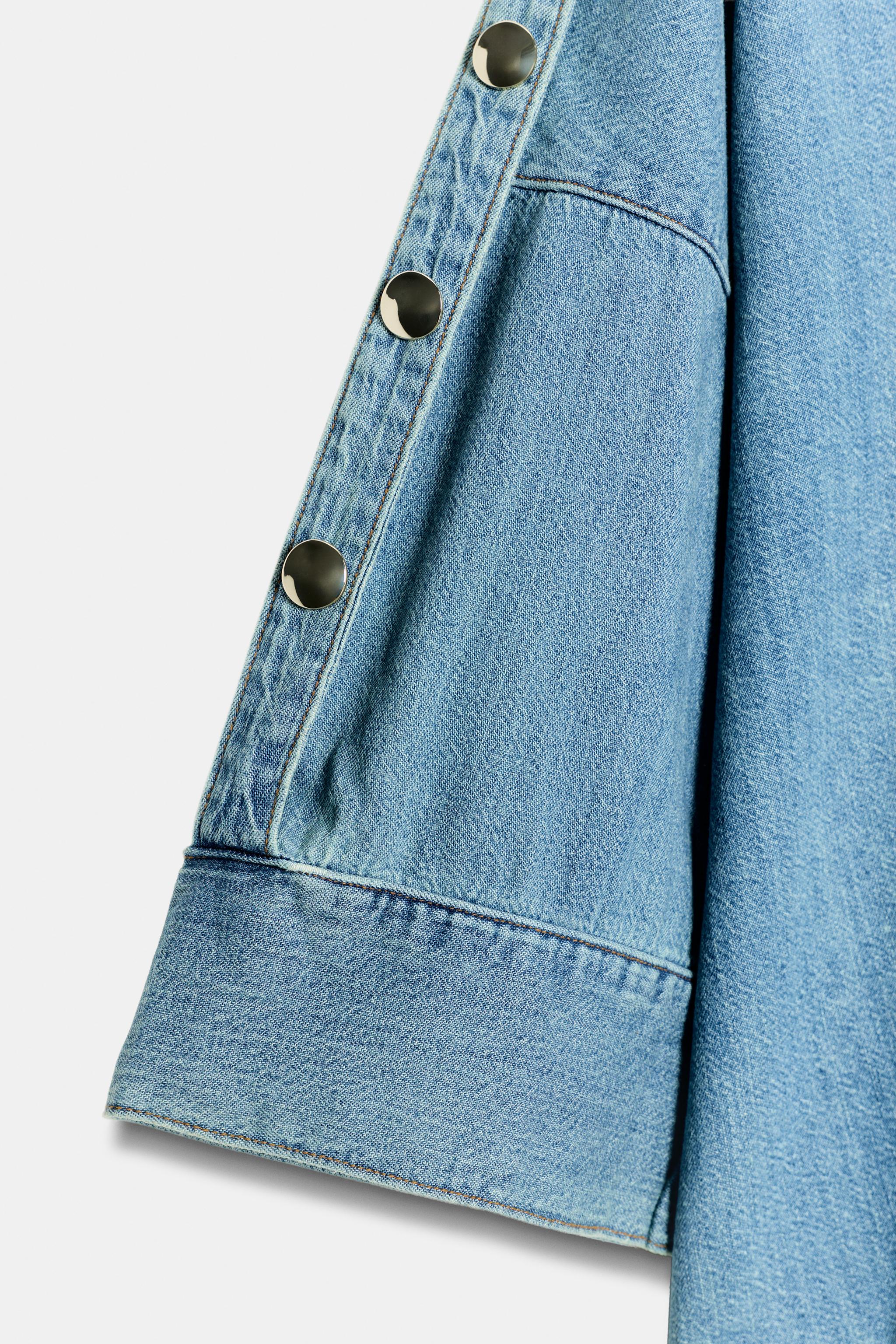 CHEMISE EN DENIM À MANCHES LARGES Z1975