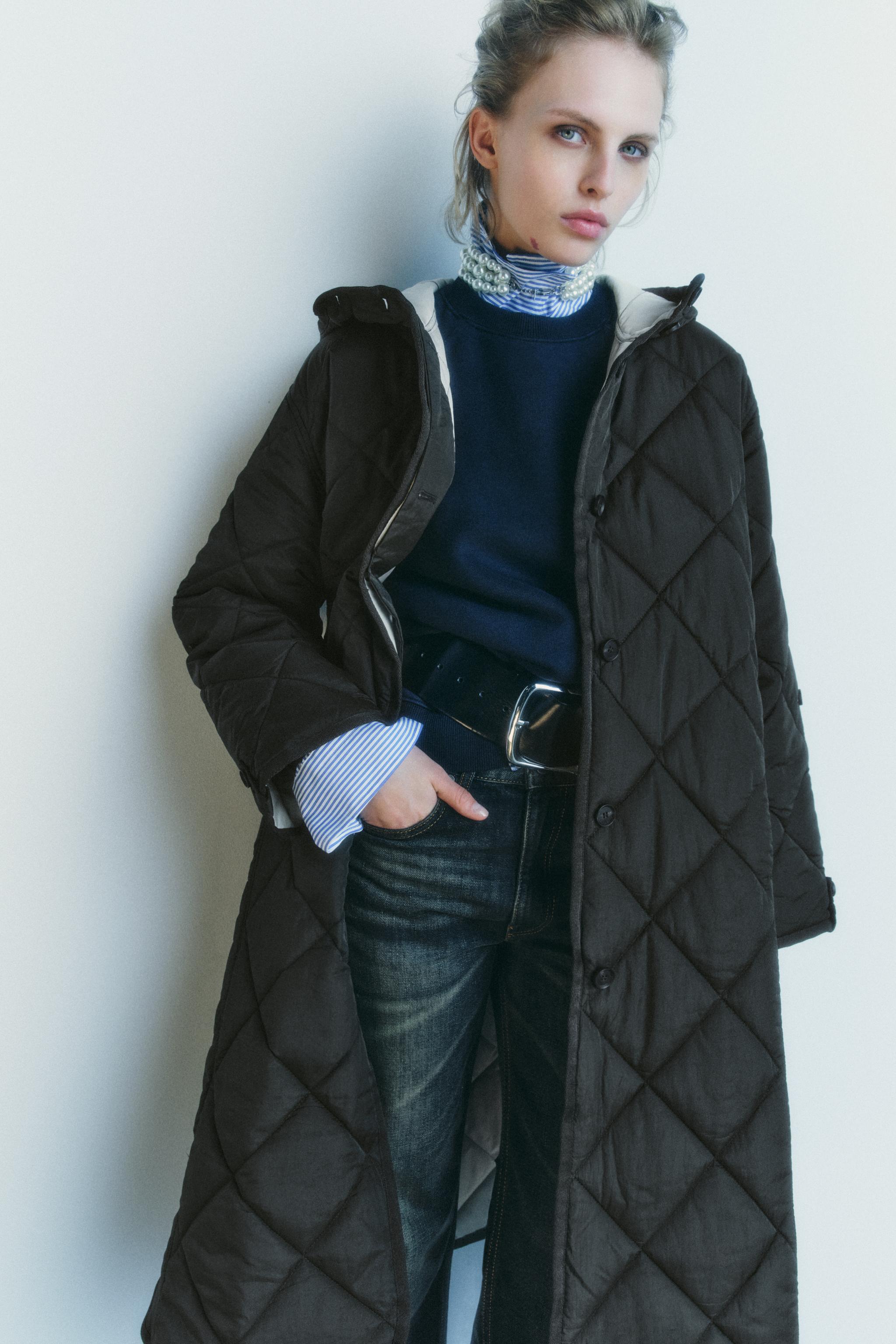 Zara long jacket sales