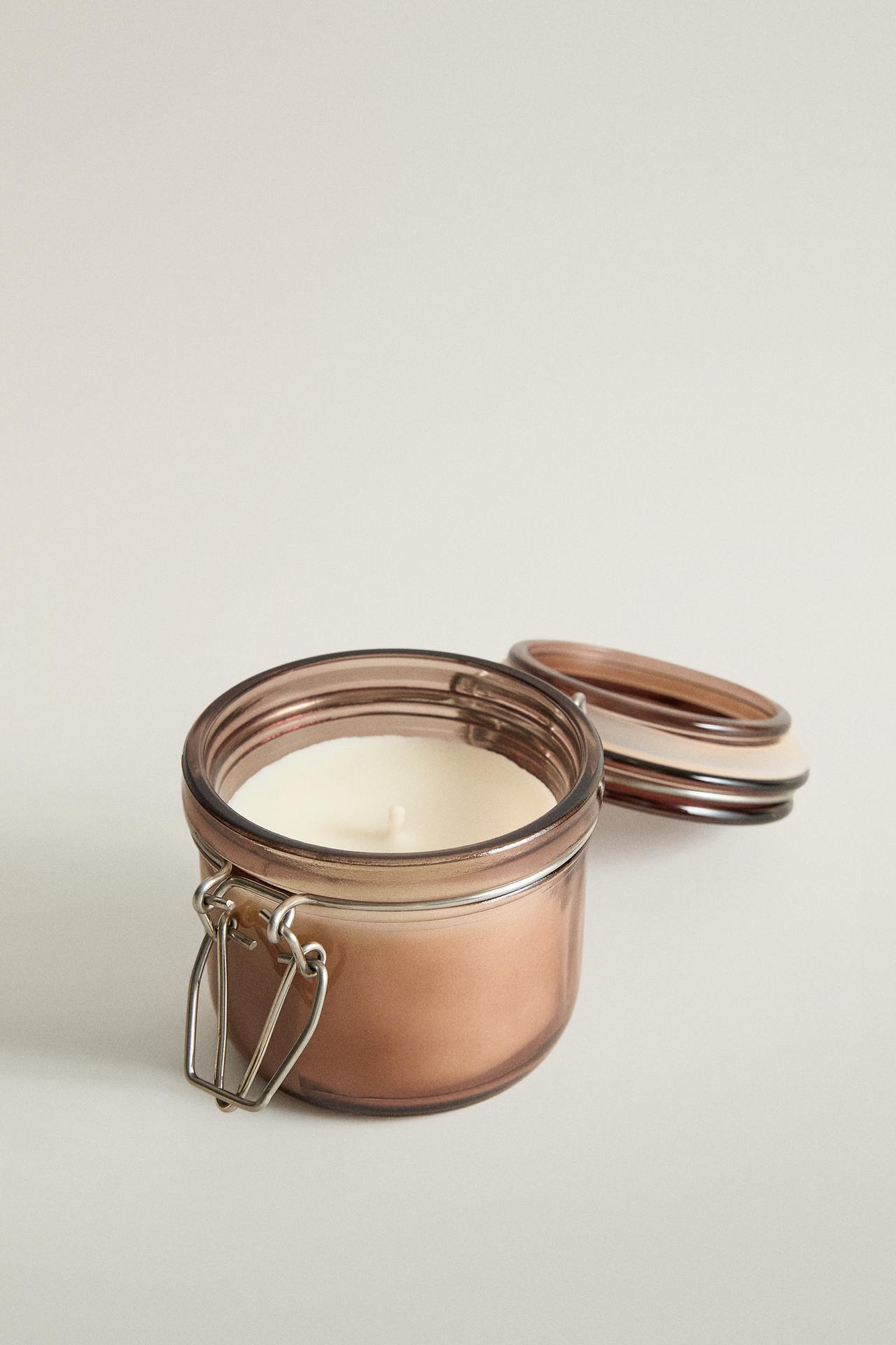 (120 G) TIRAMISU EUPHORIA SCENTED CANDLE — Khaki