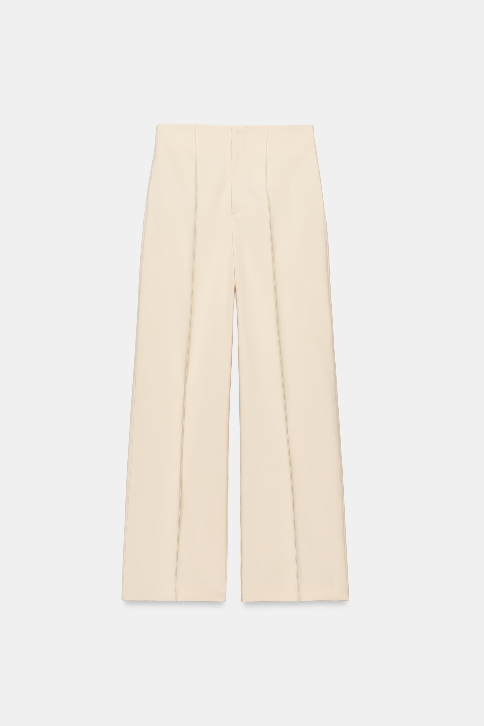 ZW COLLECTION MID-RISE TROUSERS
