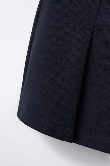 BUCKLE BERMUDA SKORT - Navy blue by Zara - Image 3