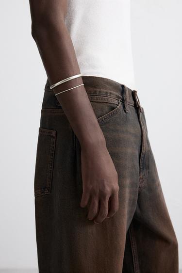 PULSERAS METÁLICAS COMBINADAS PACK 2 - Plata de Zara - Imagen 0
