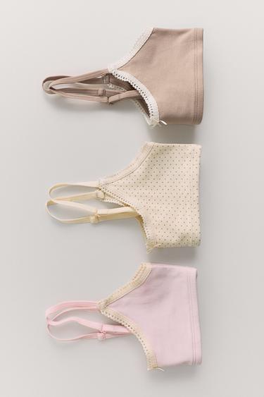 9-14 JAHRE/ 3ER-PACK TOPS MIT PUNKTEN - Bunt von Zara