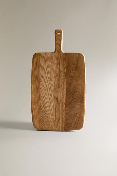 WOODEN CUTTING BOARD - Light beige by Zara - Image 0
