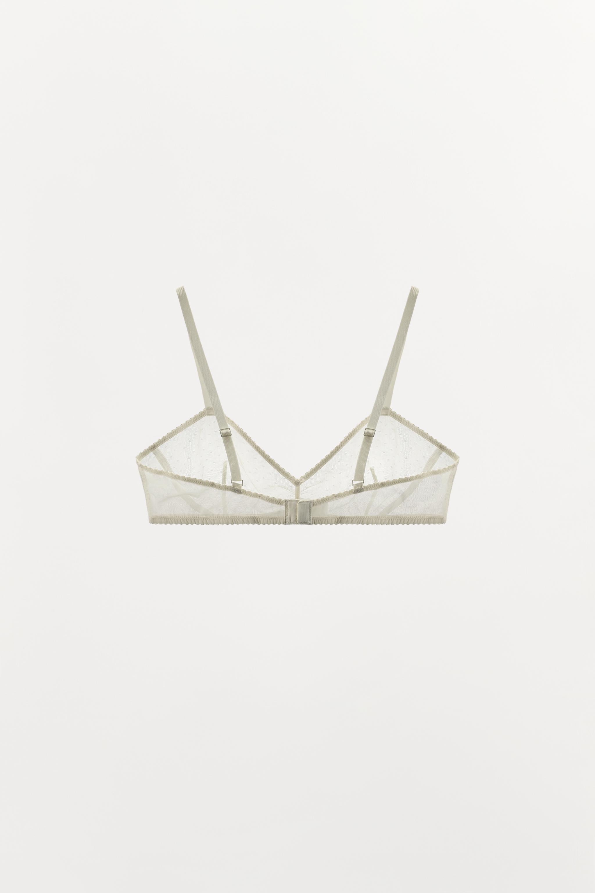 SOUTIEN-GORGE EN MESH À POIS