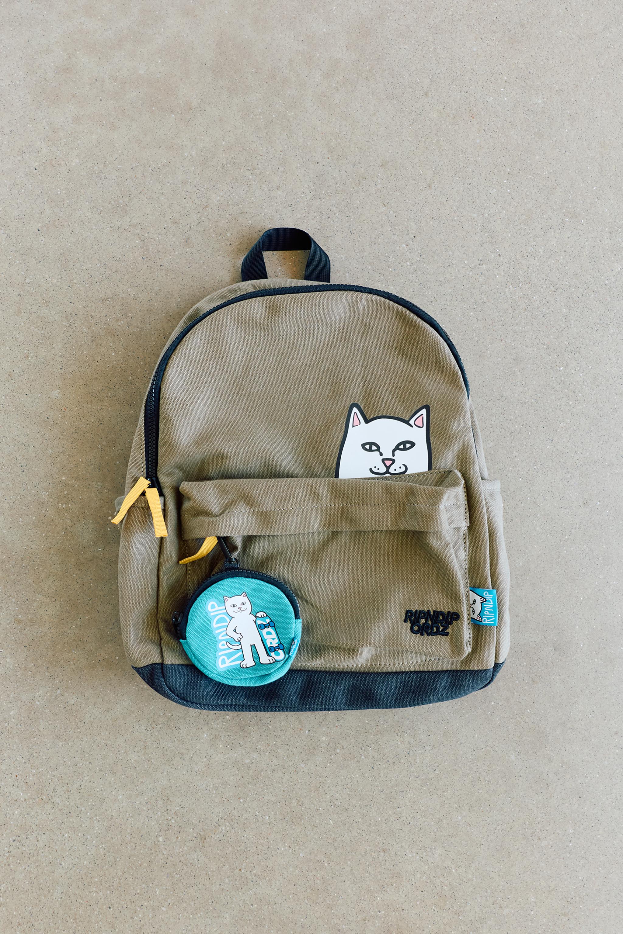 RIPNDIP © X ZARA BACKPACK — Gray