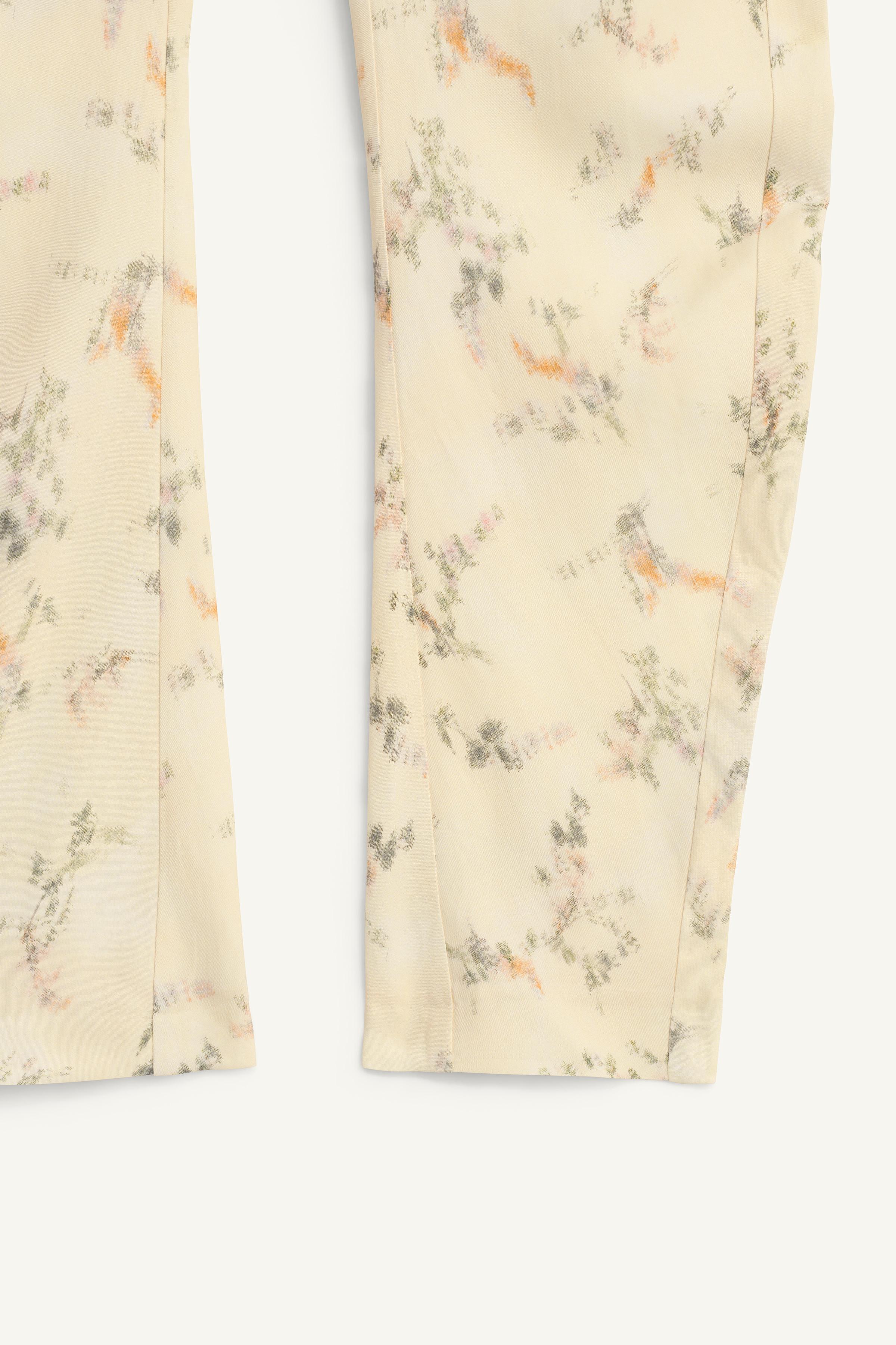 PANTALON IMPRIMÉ FLEURS ÉDITION LIMITÉE