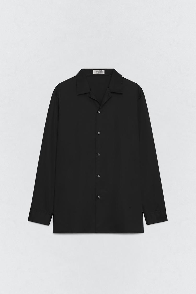 ZARA RELAXED FIT POPLIN SHIRT SOSHIOTSUKI X ZARA