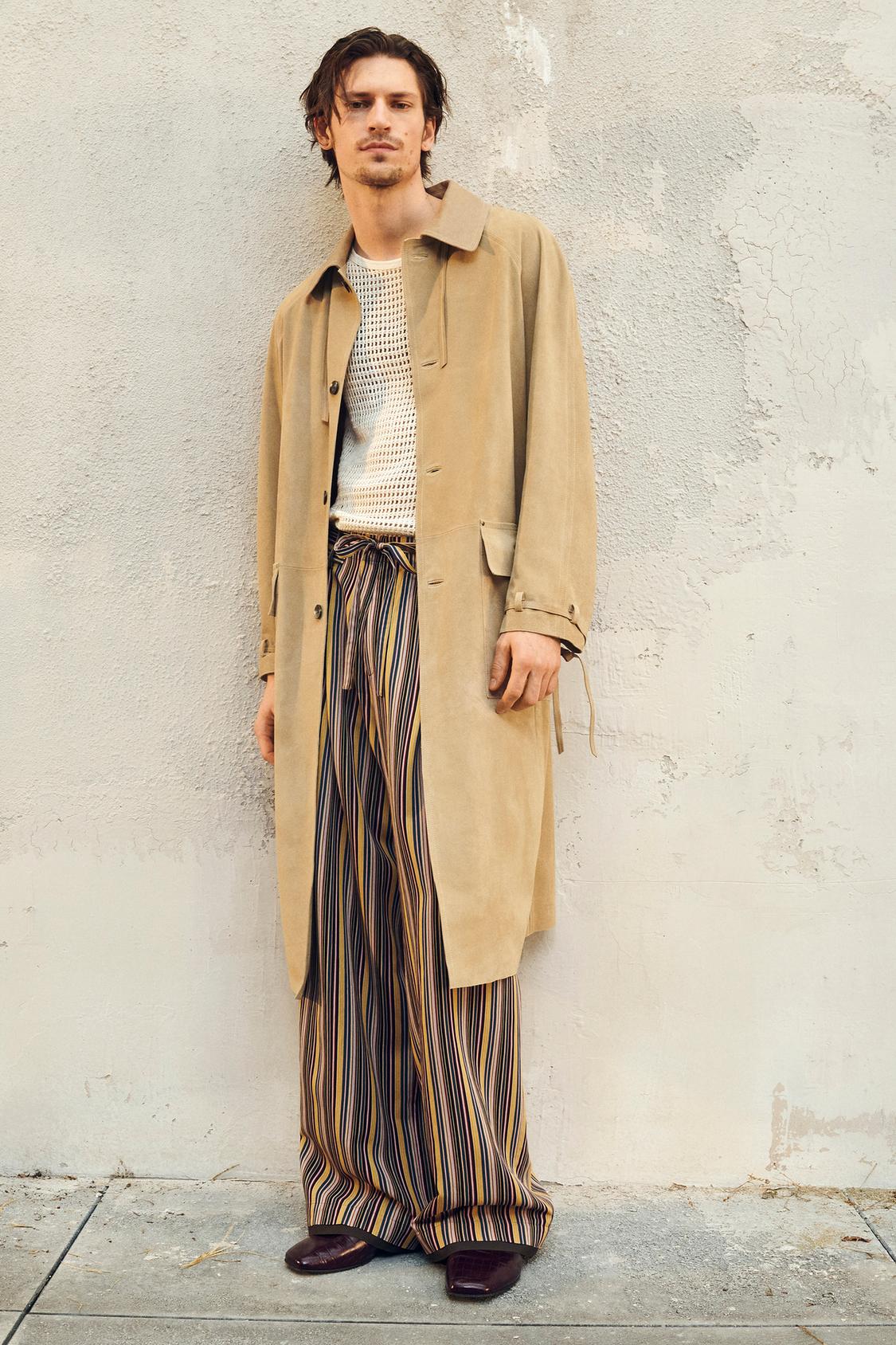 ТРЕНЧ ИЗ ЗАМШИ И КОЖИ ЛИМИТИРОВАННОЙ СЕРИИ ZARA