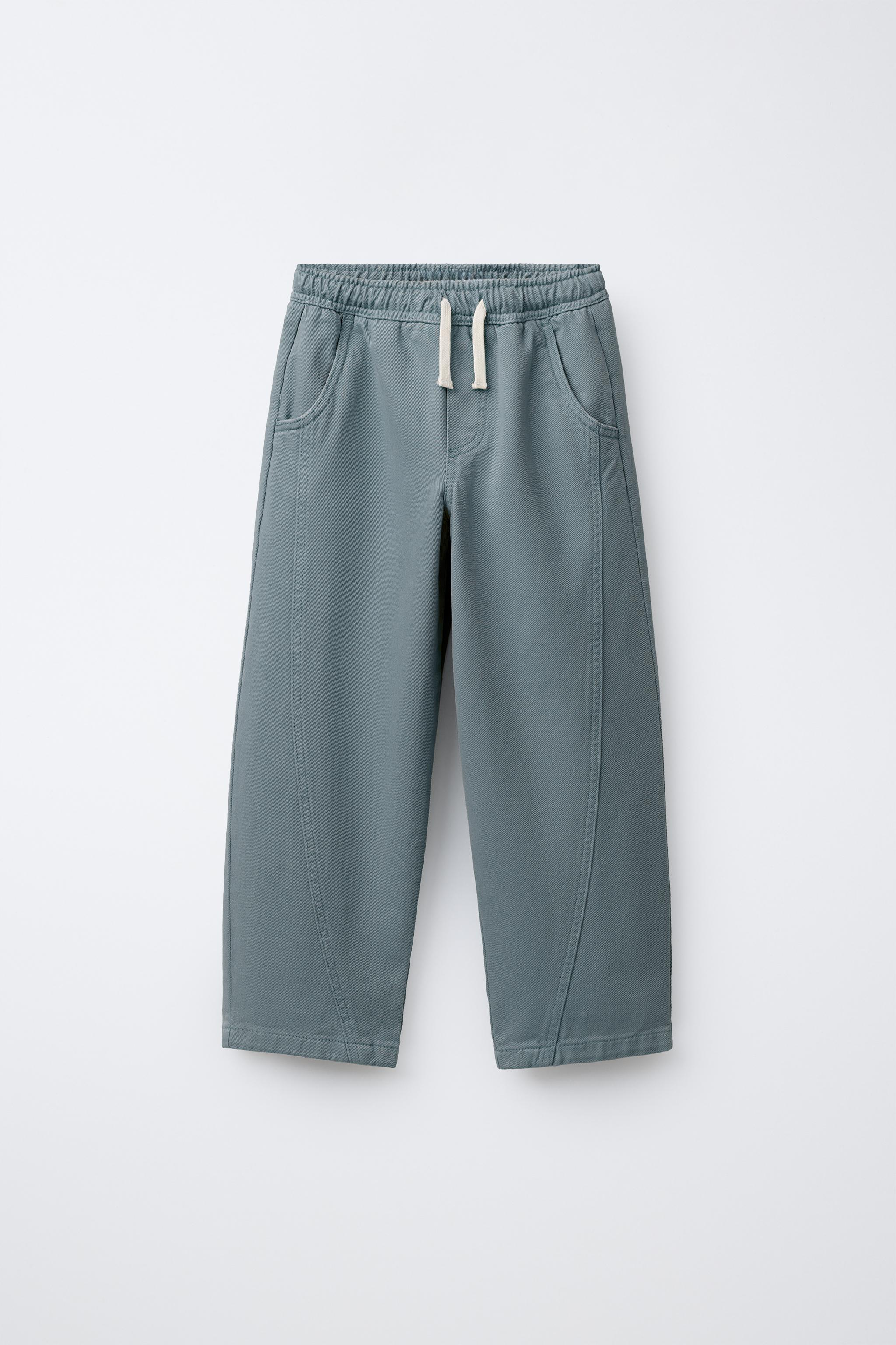 BALLOON PANTS WITH SEAMS