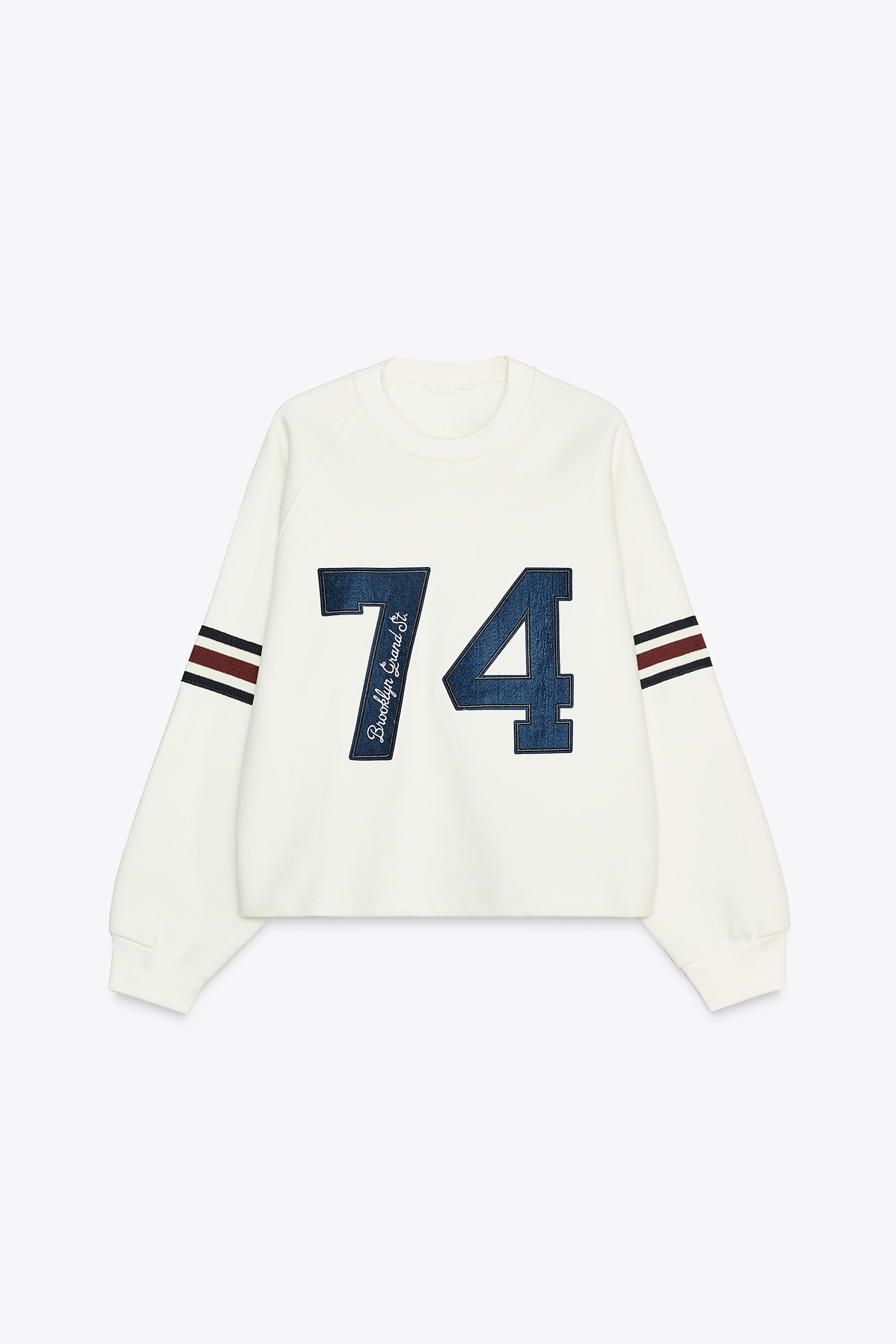ホワイトスウェットシャツ - レディース | ZARA 日本