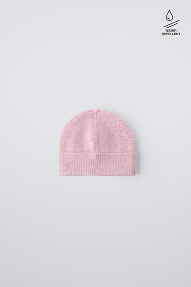 KNIT SKI COLLECTION BEANIE - Pastel pink by Zara - Image 4