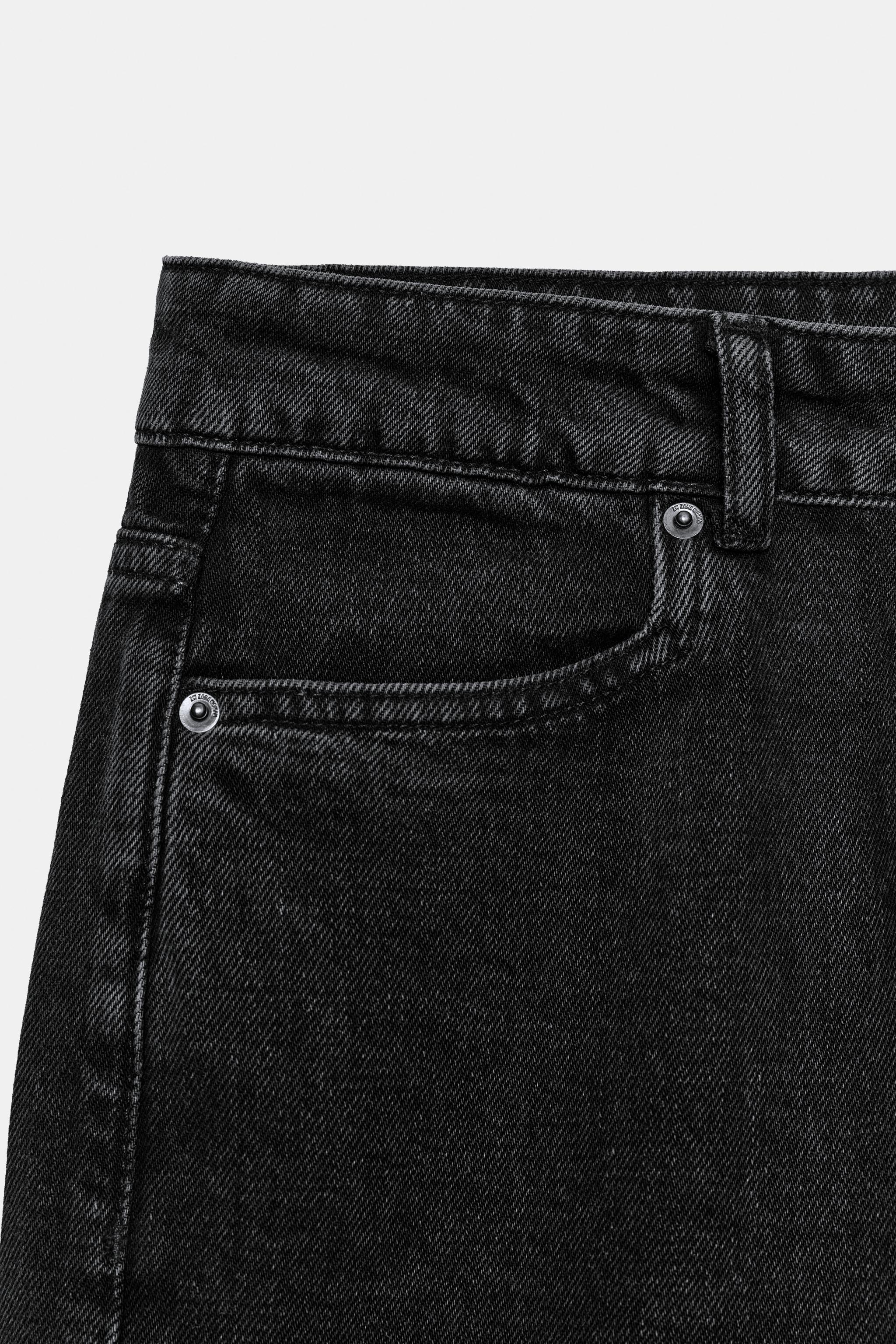 Женские шорты Zara ZW COLLECTION MID-RISE DENIM SHORTS — фото 6