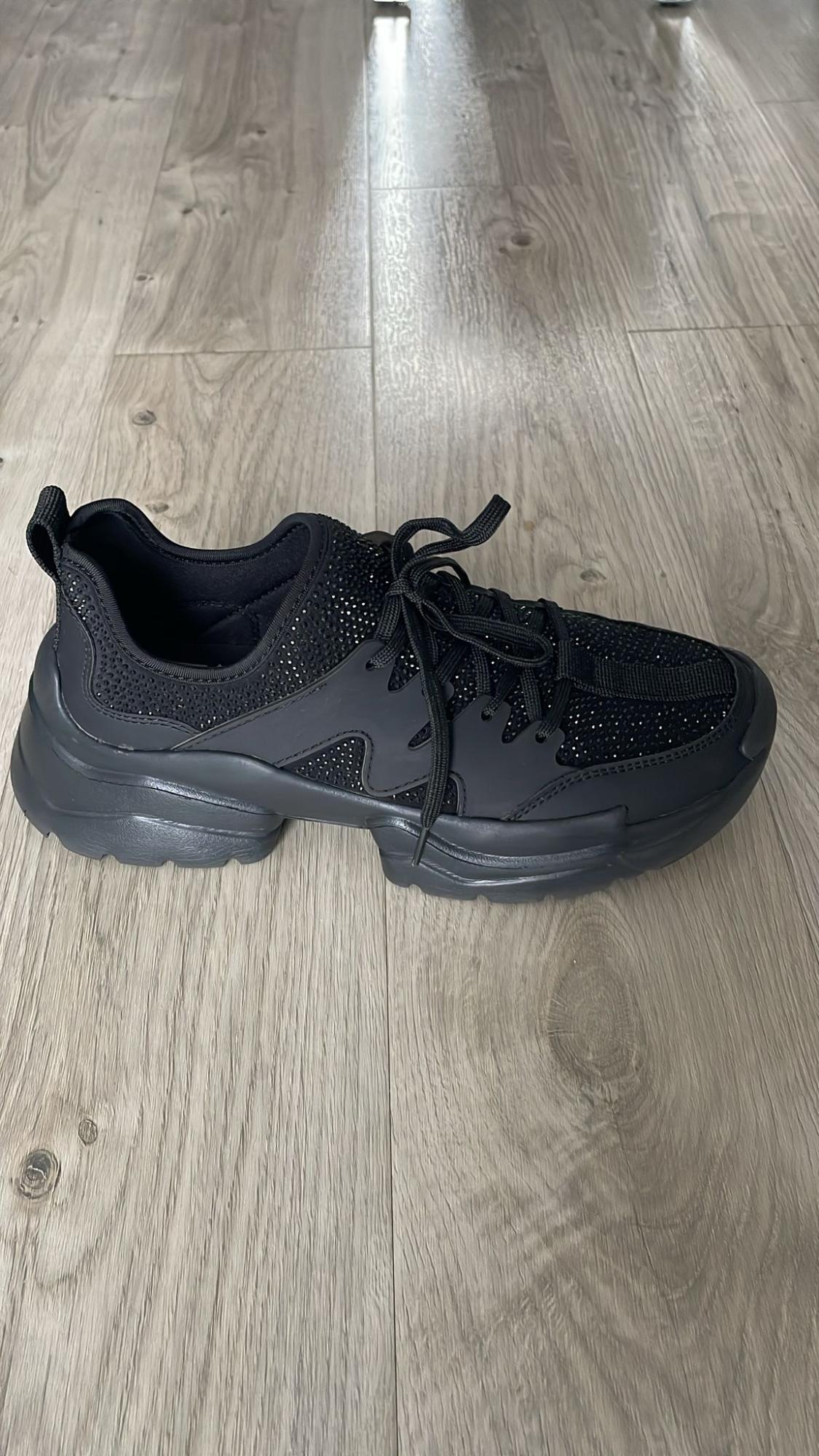 RHINESTONE RUNNING TRAINERS - Image 2