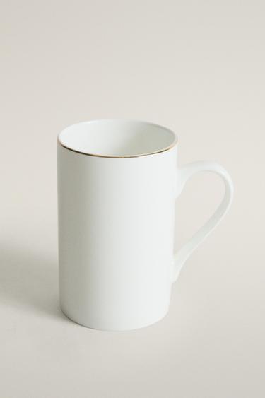 TASSE PORCELAINE BONE CHINA BORD - Or de Zara - Image 0