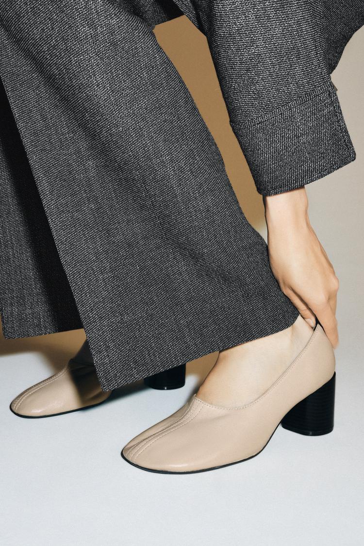 ZAPATO TACÓN PIEL