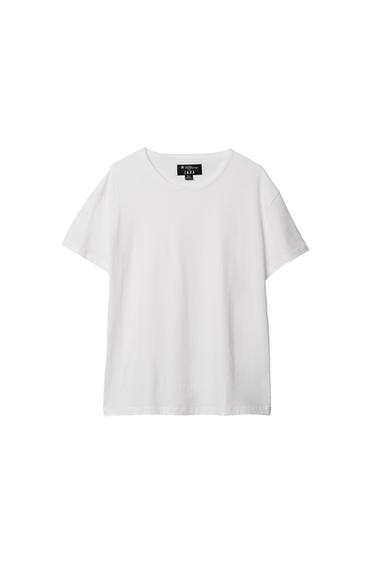 Zara SLIM FIT T-SHIRT WILLY CHAVARRIA X ZARA - White