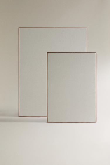 MAGNETIC LINEN PANEL - Light beige by Zara - Image 0